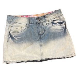 Little girls blue jean skirt size 7